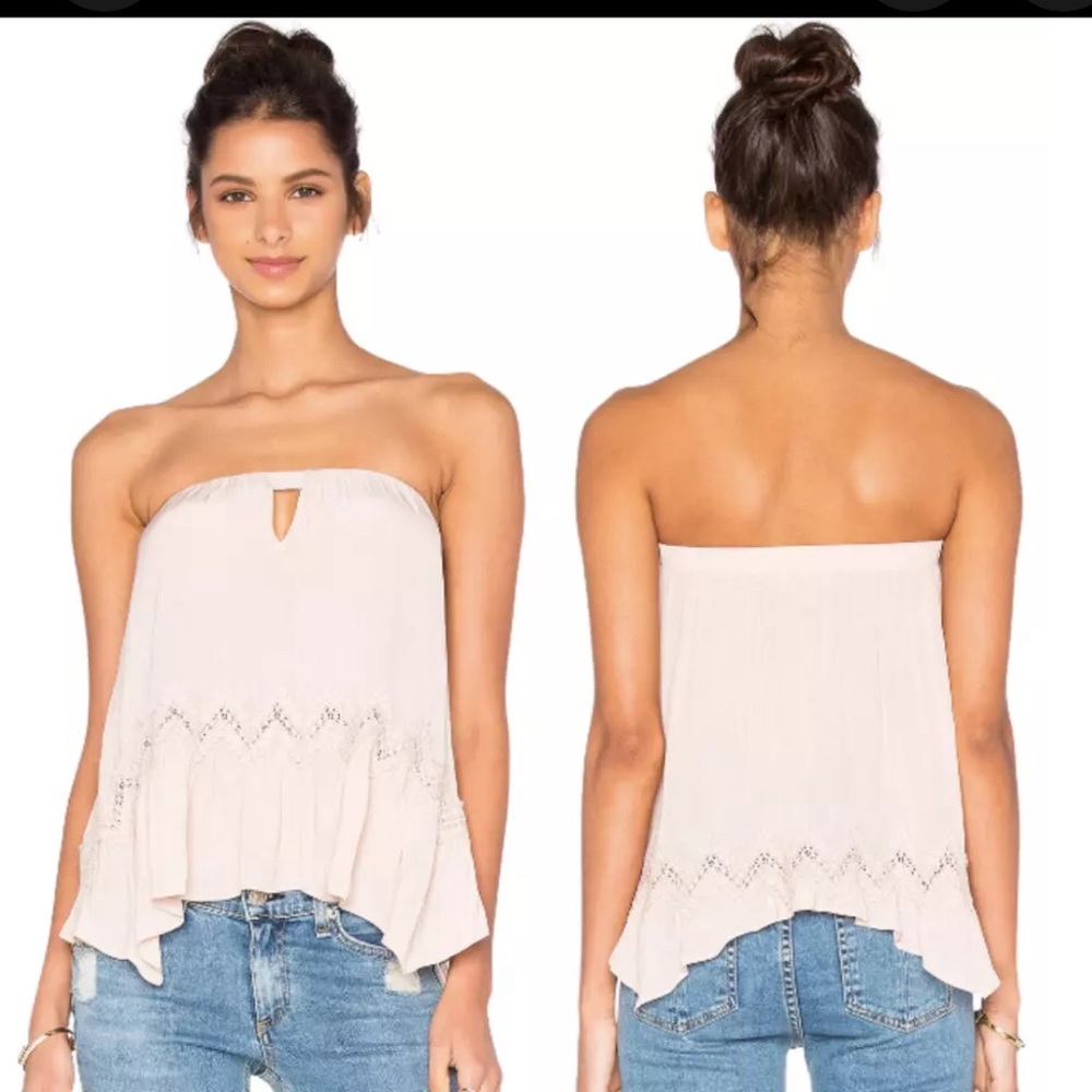 Ramy Brook Strapless top.